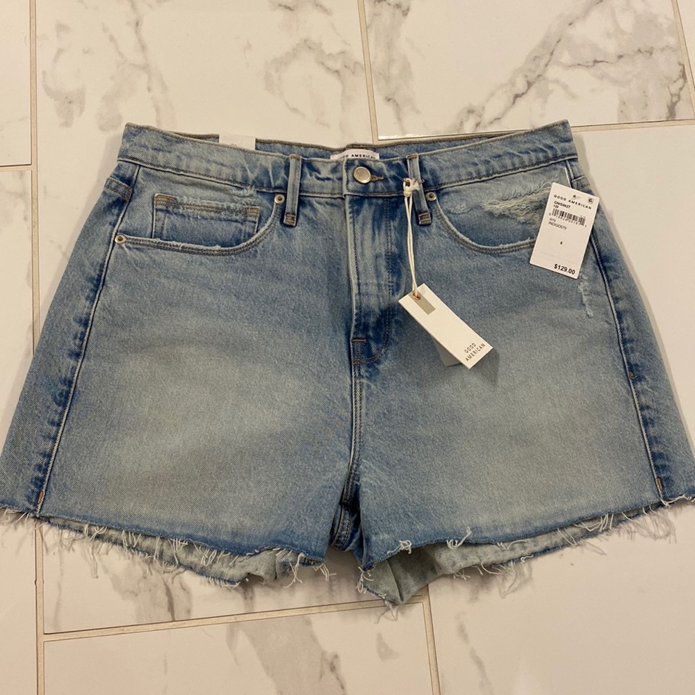 Good American jean shorts
